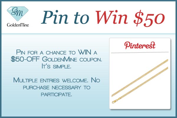 Pin to Win Contest Flyer