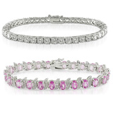 Cubic Zirconia Jewelry: CZ Bracelets