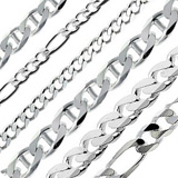 Sterling Silver Jewelry: Silver Chains