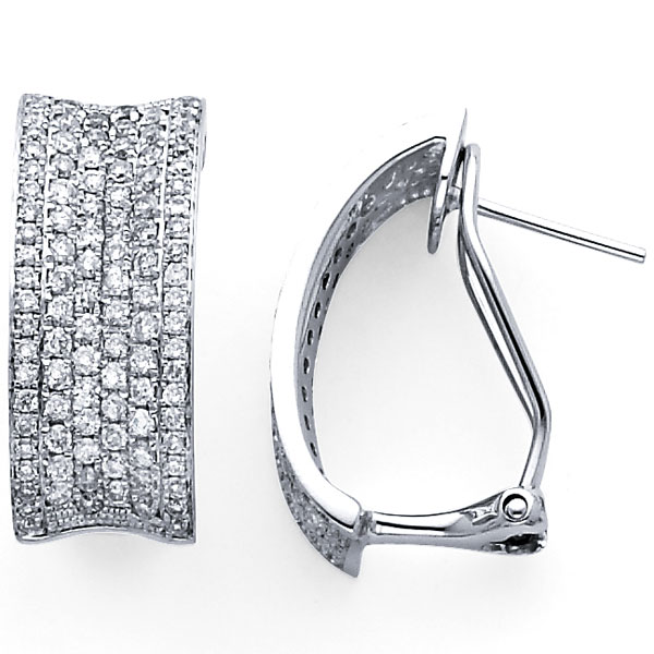 14K Diamond Earrings 1.52ctw