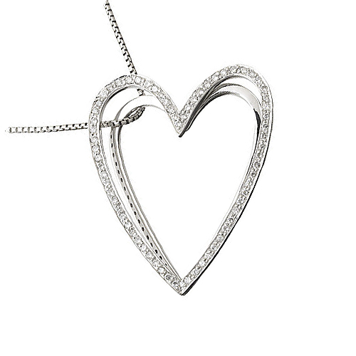 Diamond Heart Pendant