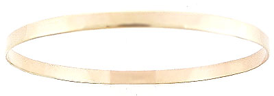 Solid 14k Bangle