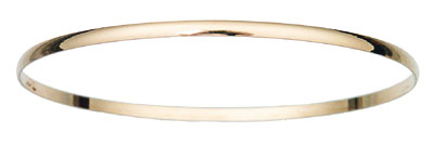 Solid 14k Yellow Gold Bangle Bracelet