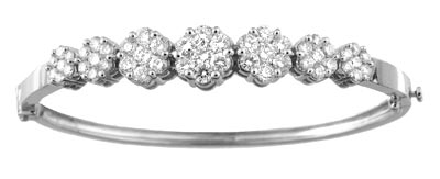 Diamond Bangle Bracelet