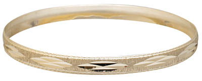 14k Gold Bangle