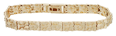 Gold Nugget Bracelet