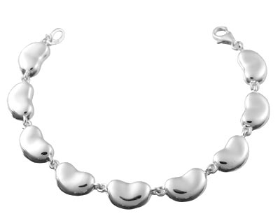 Silver Heart Bracelet