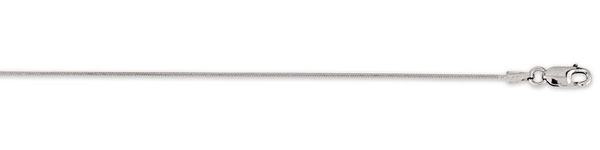 1mm 14K Gold Snake Chain