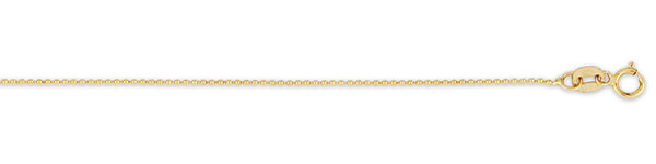 1mm 14K Gold Ball Chain
