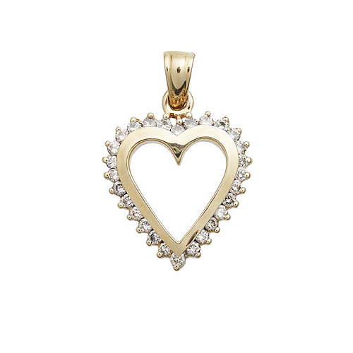 Diamond Heart Pendant