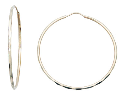 Faceted Hoops jewelry