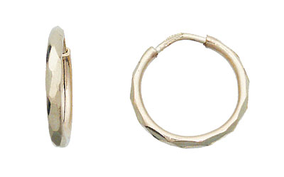 Faceted Hoops jewelry