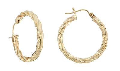 Swirl Hoops jewelry