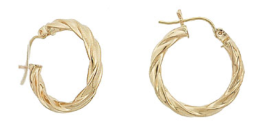 Swirl Hoops jewelry