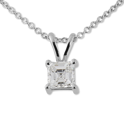 Cut Solitaire Pendant