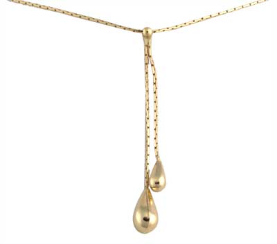 14k Yellow Gold Fancy Necklace