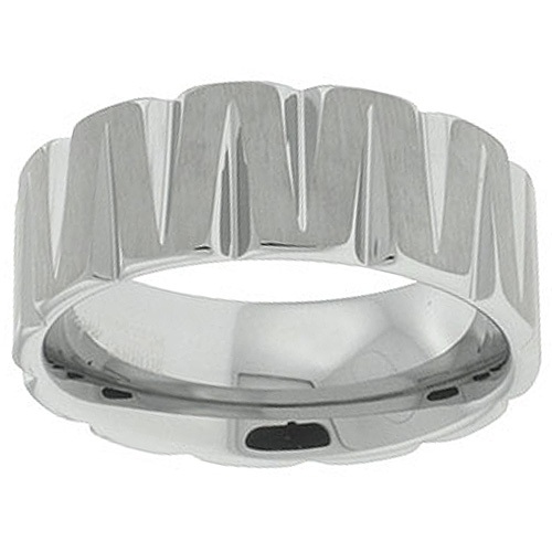 Designer Tungsten Carbide Ring