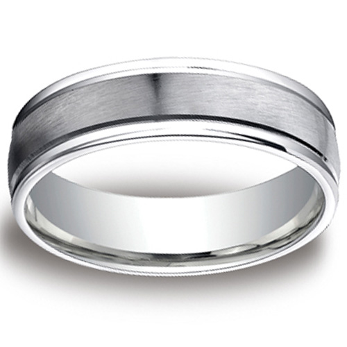 6mm Platinum Comfort Fit Band