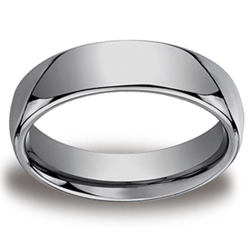 6mm Benchmark Forge Tungsten Comfort Fit Wedding Band