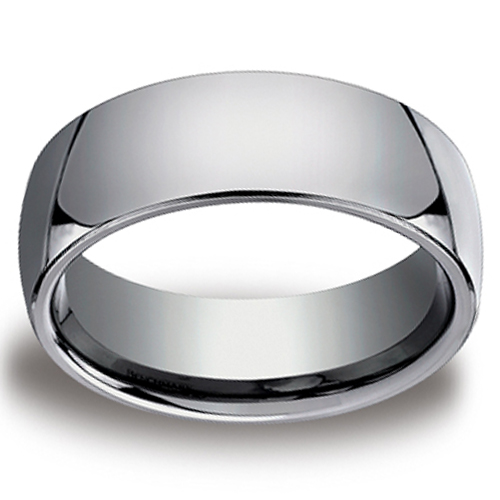 8mm Benchmark Forge Tungsten Comfort Fit Wedding Band