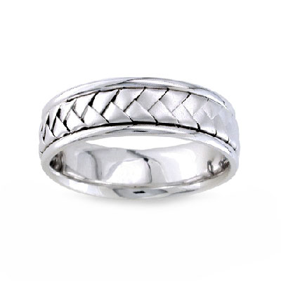 Handmade Wedding Rings on Woven Wedding Bands Woven Wedding Rings For Men And Women At Rings Of