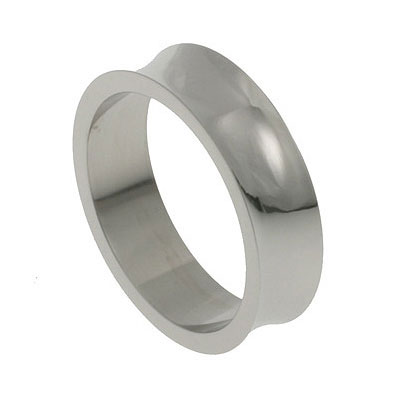 Concave Designer Stainless Steel Band
