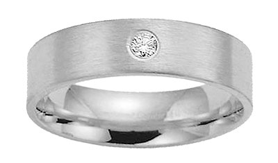 6mm Flat Comfort Fit Promise Ring
