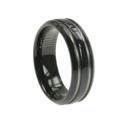 Black Titanium Band