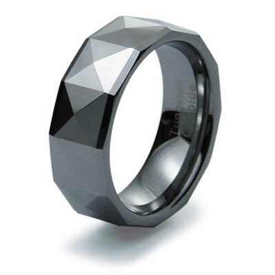 8mm Designer Tungsten Band