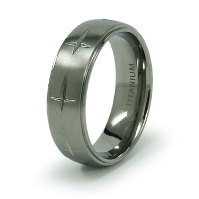 Titanium Wedding Rings Women on Cross Wedding Bands Cross Wedding Rings For Men And Women