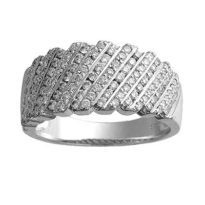 White Gold Diamond Ring