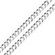 6mm Sterling Silver Men's Curb Cuban Link Chain Necklace 16-30in thumb 0
