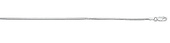 1.6mm Silver Snake Chain