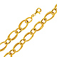 Light Fashion Link 14K Yellow Gold Bracelet thumb 0