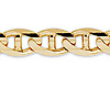 8mm 14K Yellow Gold Mariner Link Chain Bracelet 8.5in thumb 1