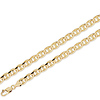 8mm 14K Yellow Gold Mariner Link Chain Bracelet 8.5in thumb 0