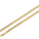 6mm 14K Yellow Gold  Men's Mariner Chain Necklace 22-24in thumb 1