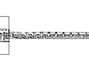 2mm 14K White Gold Diamond-Cut Box Chain Necklace 18-30in thumb 1