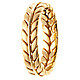 6mm Handmade Wheat Braid Wedding Band - 14K Yellow Gold thumb 2