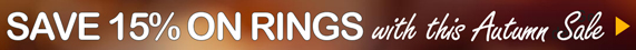 Save 15% on Rings with this Sale >