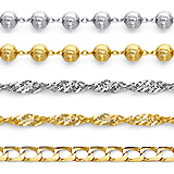 Assorted Chain Necklaces Image