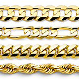 Chain in yellow gold - Jewelry - Categories