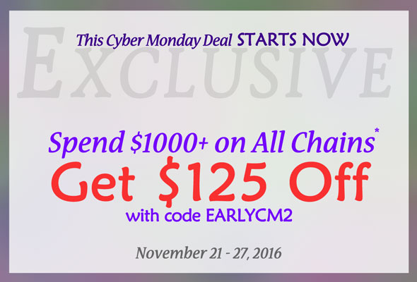 Early Cyber Monday Exclusive. Save with promo code EARLYCM2*