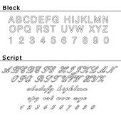 Free Ring Engraving - Block Print - (up to 12 letters)