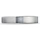 4mm Flat 14K White Gold Comfort Fit Benchmark Band thumb 0