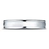 4mm Designer Edge Comfort Fit Benchmark Ring