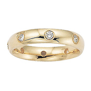 4mm Diamond Eternity Comfort Fit Band