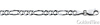 4mm 18K White Gold Solid Figaro Link Chain Necklace 16-30in