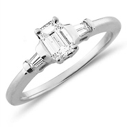 Three Stone Engagement Rings | GoldenMine.com