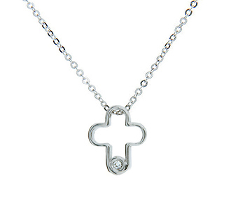 Diamond Cross Pendant